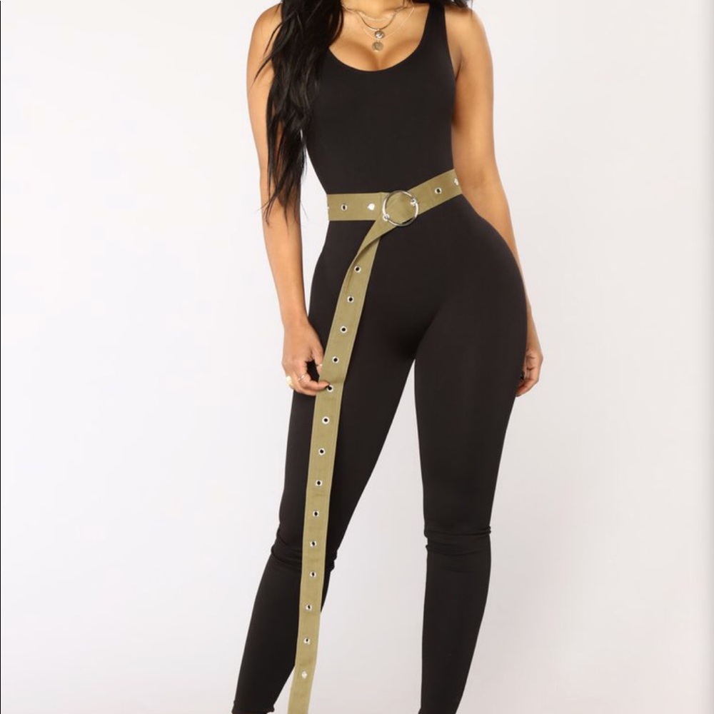 Fashion Nova Black Jumpsuit
